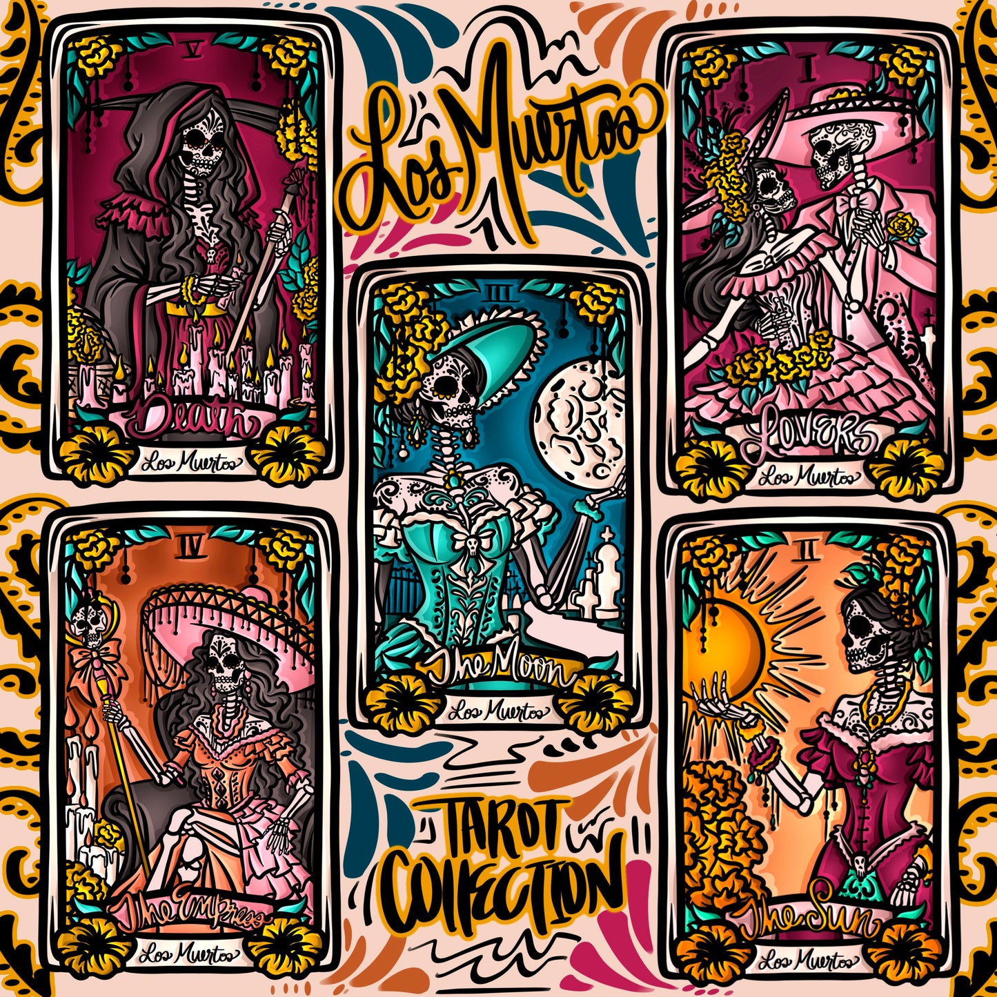 Los Muertos Tarot PNG COLLECTION