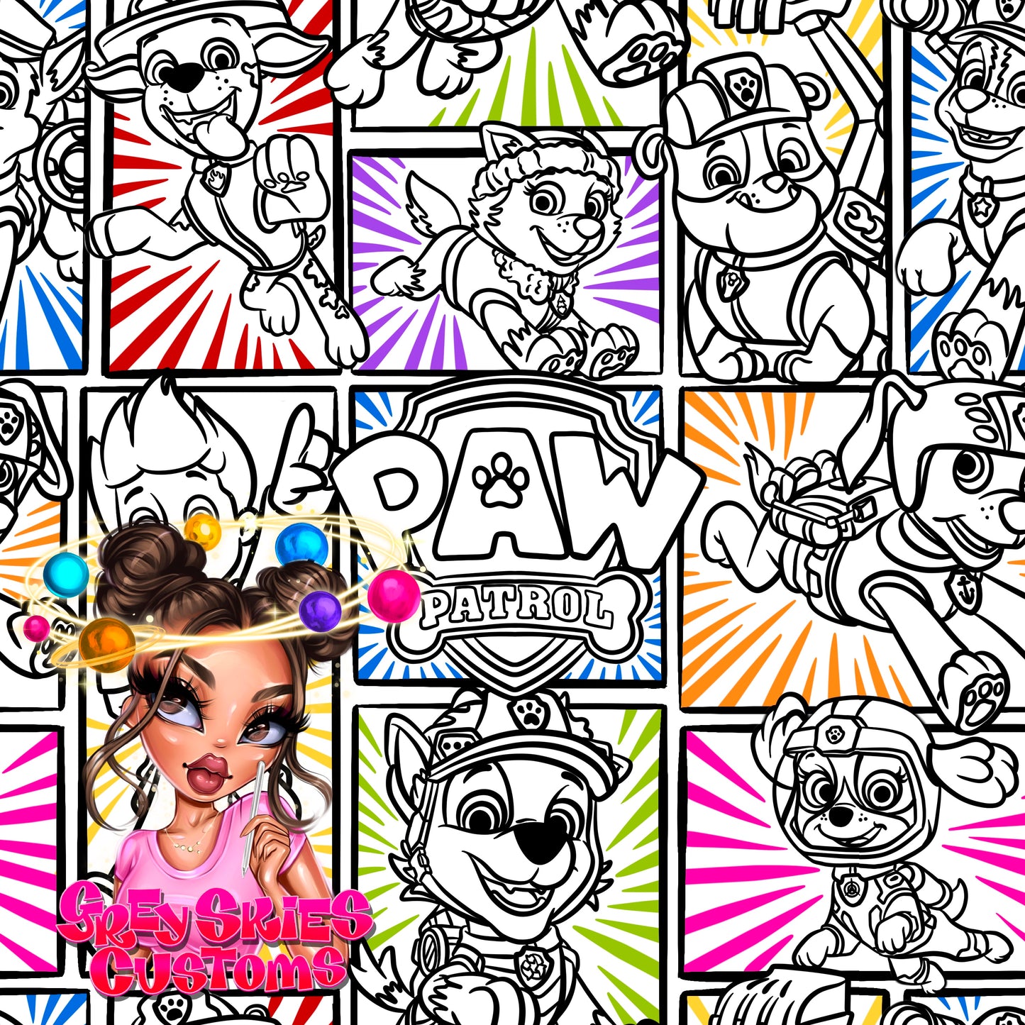 ✨LIMITED✨ Color Me Paw Comic 🪦