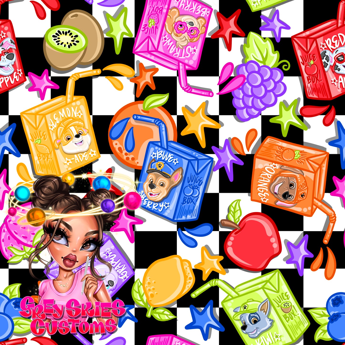 ✨LIMITED✨ Paw Juices Checkered 🪦