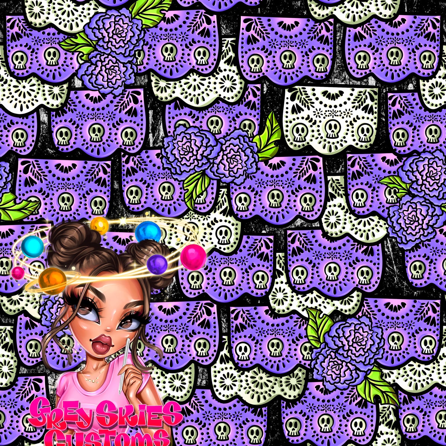 ✨LIMITED✨
Purple Offrenda Picado