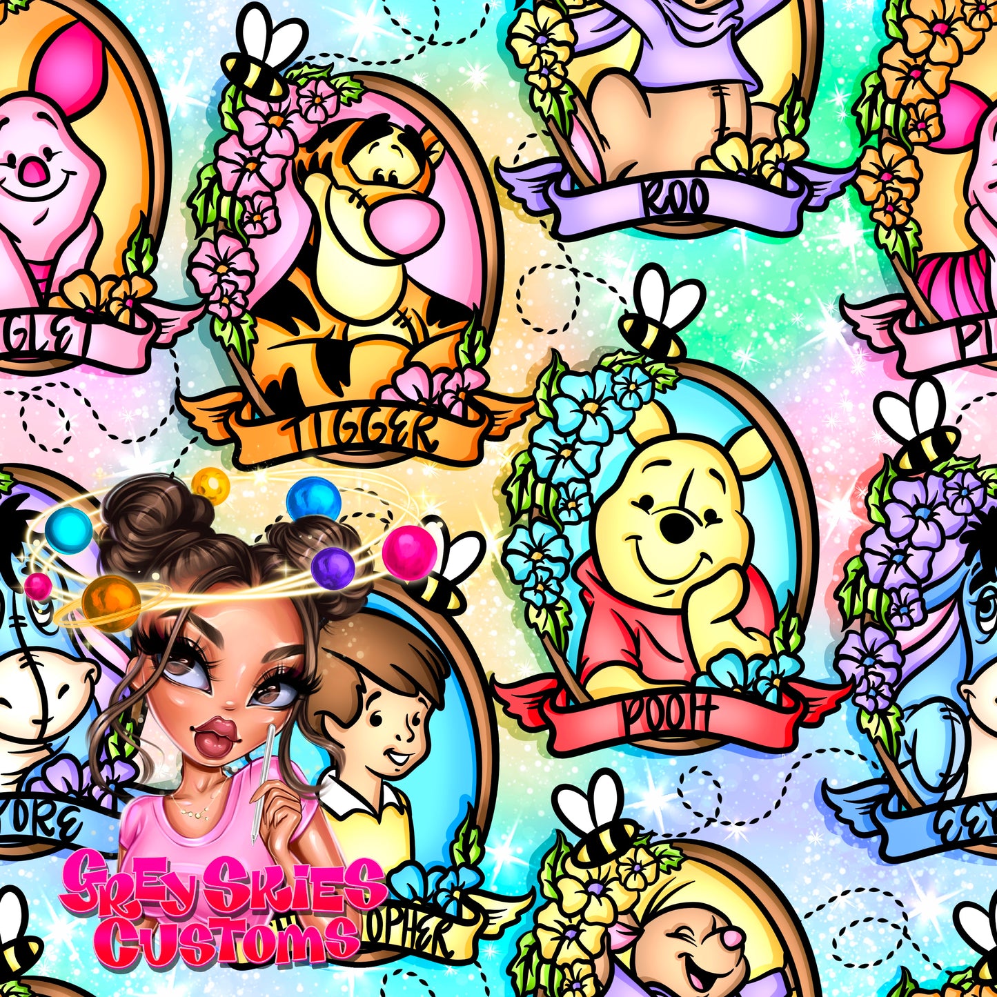 ✨LIMITED✨ Summer Pooh Frames