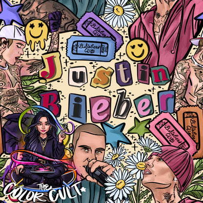 Justin Bieber Doodle 🎟️LIMITED🎟️