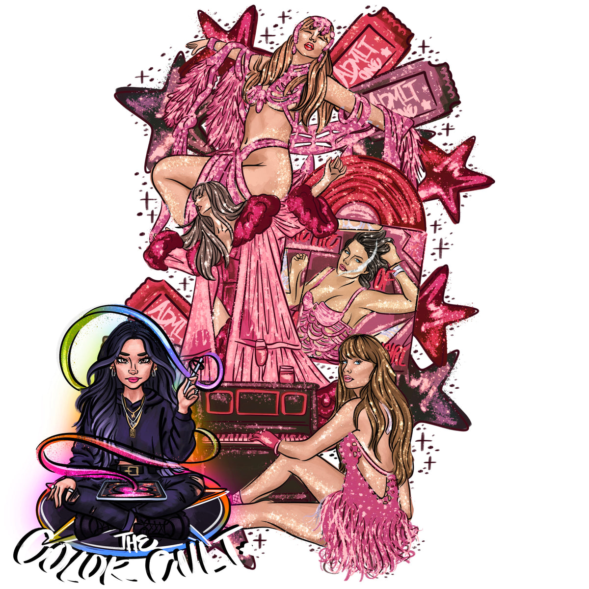 Showgirl- Encore Sleeve & PNG Bundle