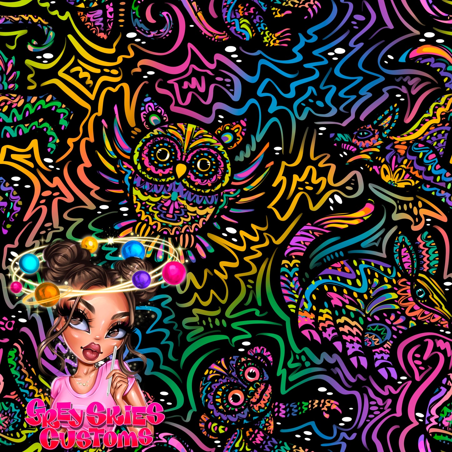 Black- Alebrijes 🪦