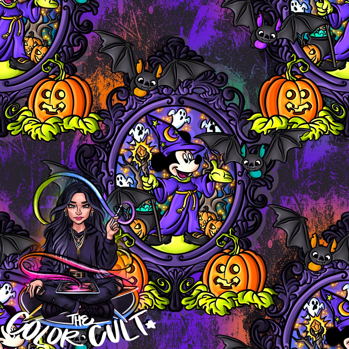 Mickeys Haunted Frame- Mickey