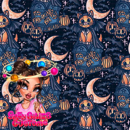 Bats N Cats- Blue 🪦