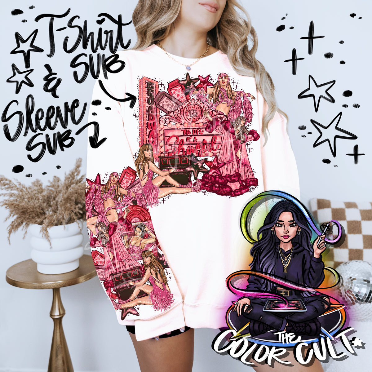 Showgirl- Encore Sleeve & PNG Bundle