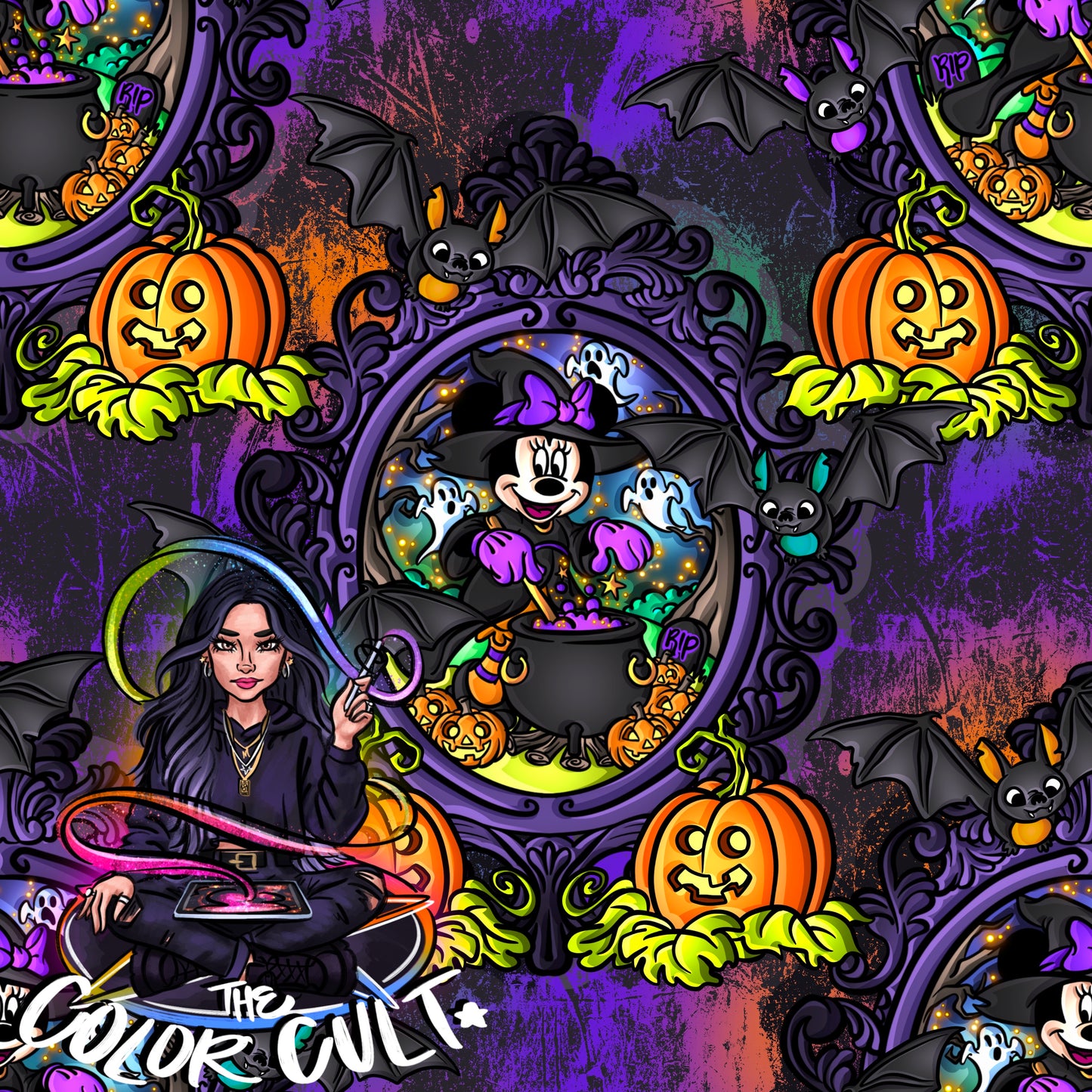 Mickeys Haunted Frame- Minnie
