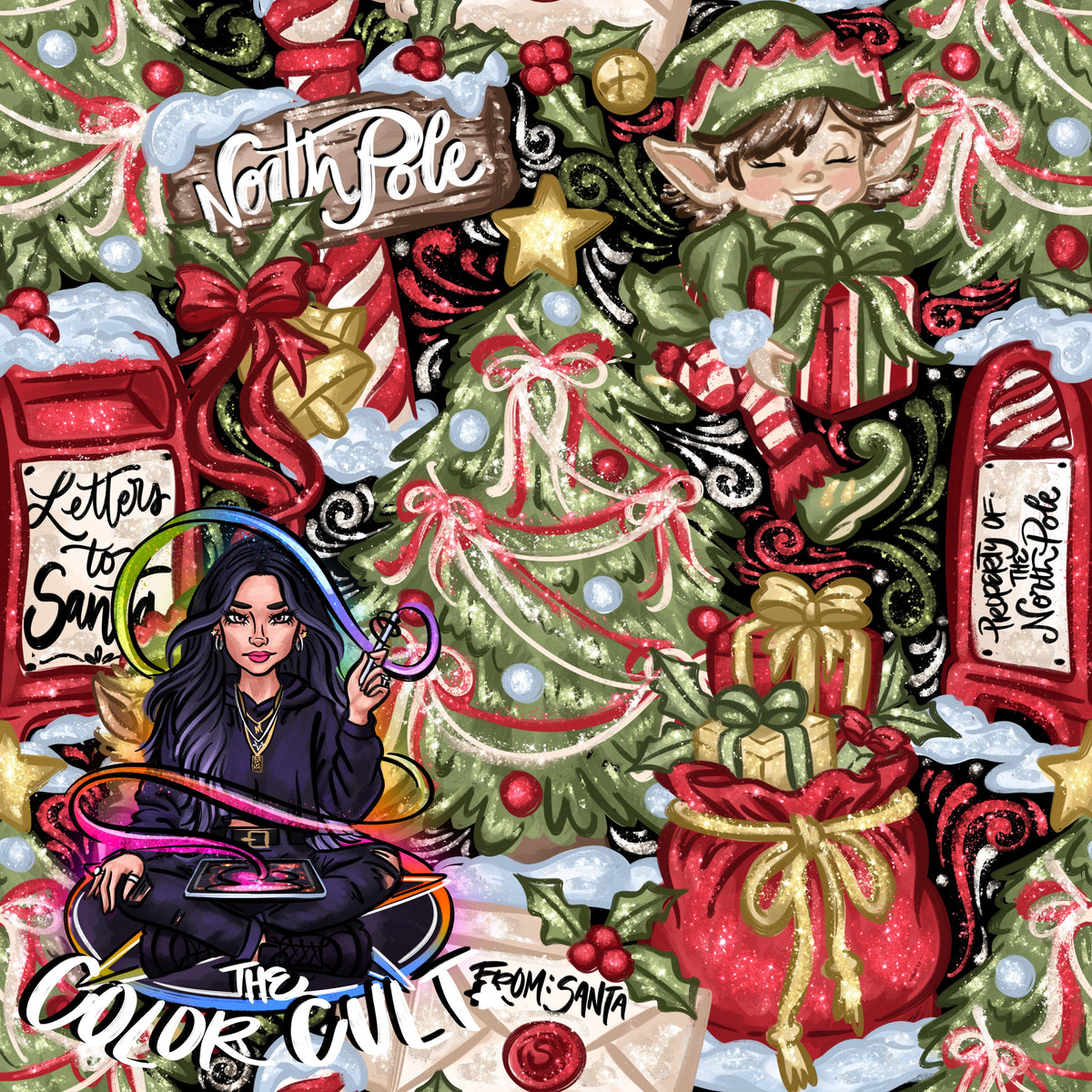 Santa’s Helpers- Glitter
