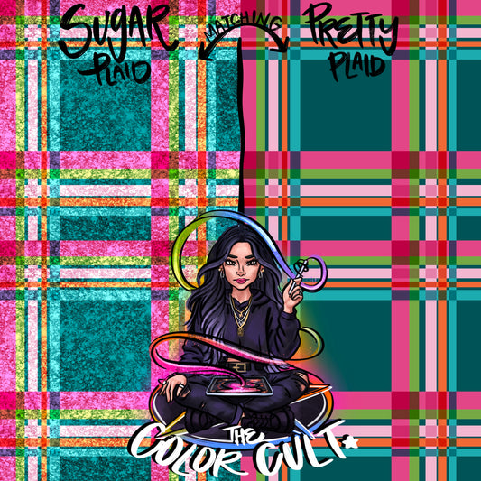 Watermelon Plaid Set