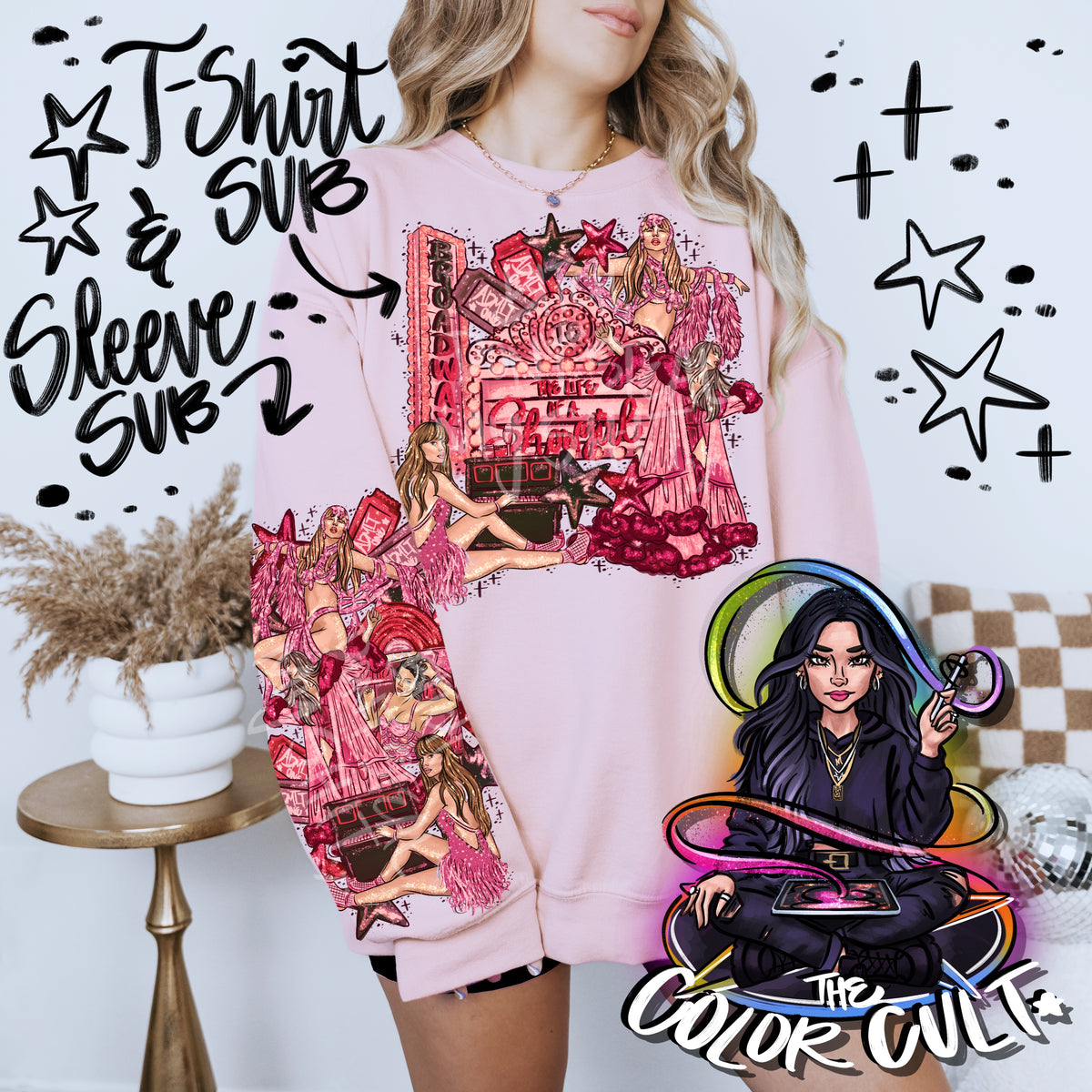 Showgirl- Encore Sleeve & PNG Bundle