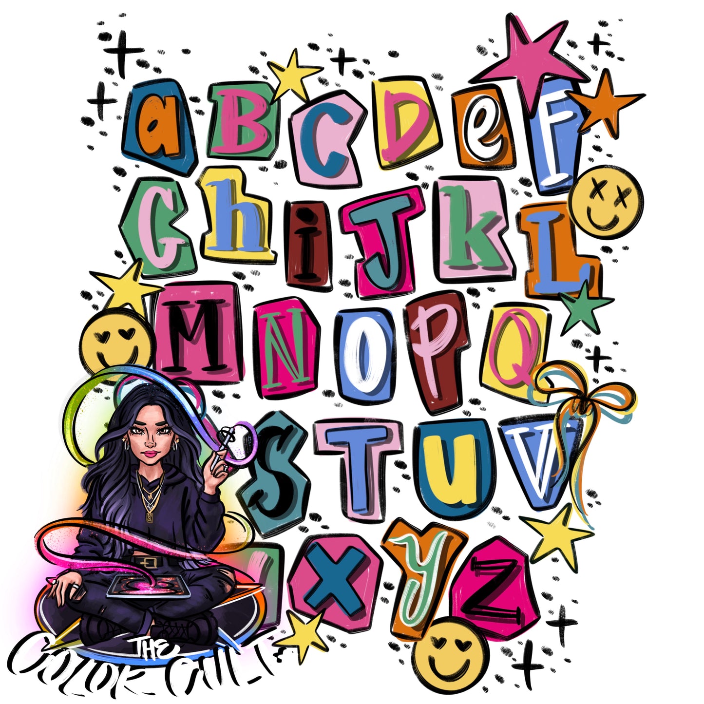 Alphabet Scrap PNG
