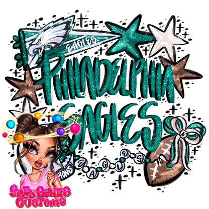 Philly Sleeve and T-shirt PNGs