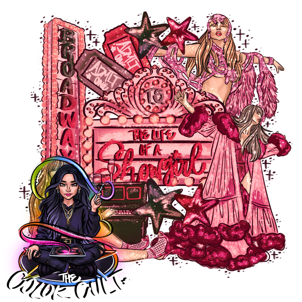 Showgirl- Encore Sleeve & PNG Bundle