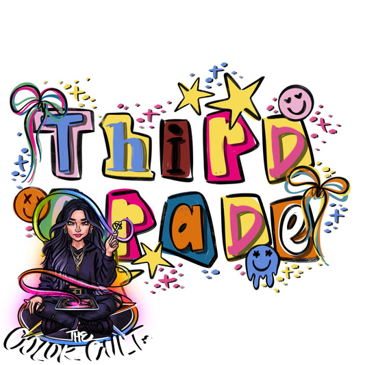 Third Grade Scrap PNG