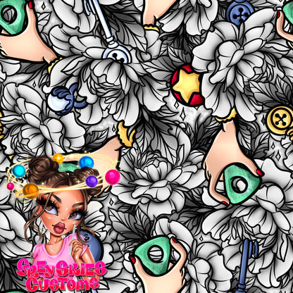 Chrome Garden Floral 🪦