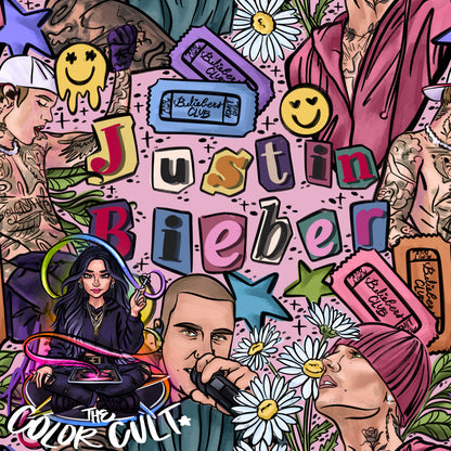 Justin Bieber Doodle 🎟️LIMITED🎟️