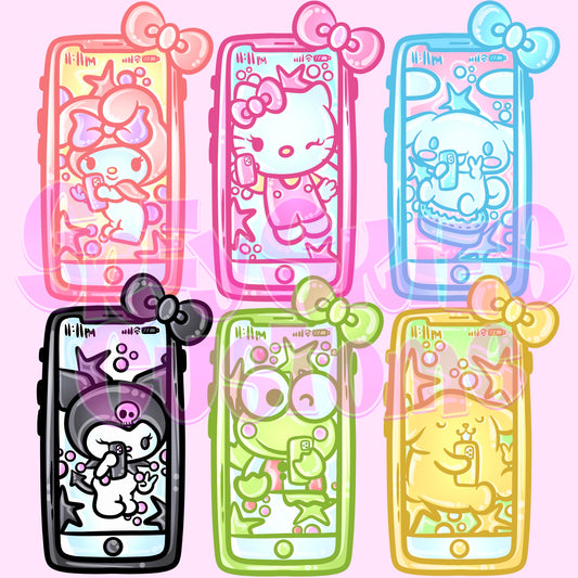 ✨LIMITED✨ 
Hello Selfie Phone PNG Pack