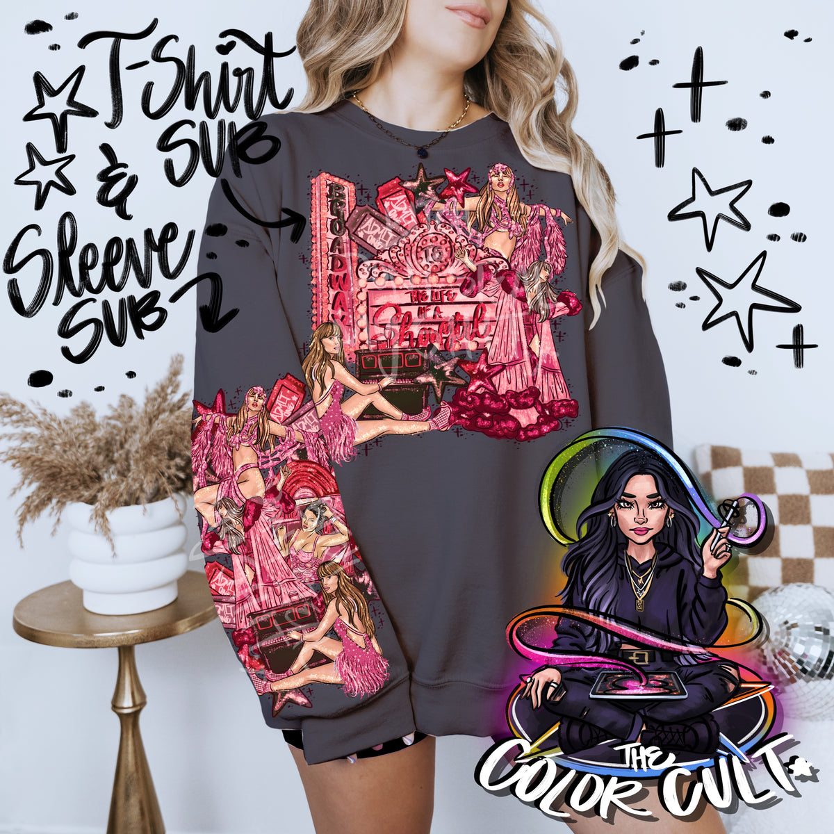 Showgirl- Encore Sleeve & PNG Bundle