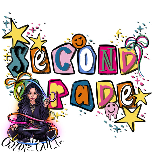 Second grade Scrap PNG