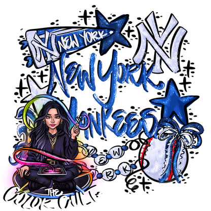 New York Doodle Subs-glitter