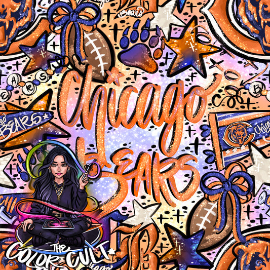 Chicago Bears Doodle