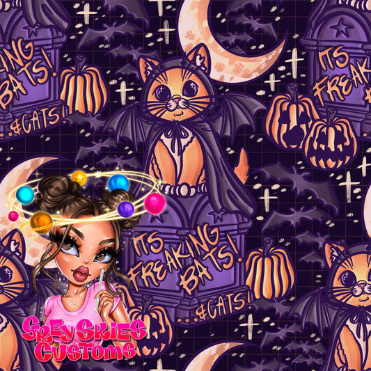Bats N Cats- Purple 🪦