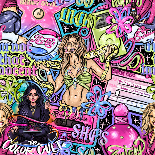 🎟️LIMITED🎟️ Britney Doodle- Black