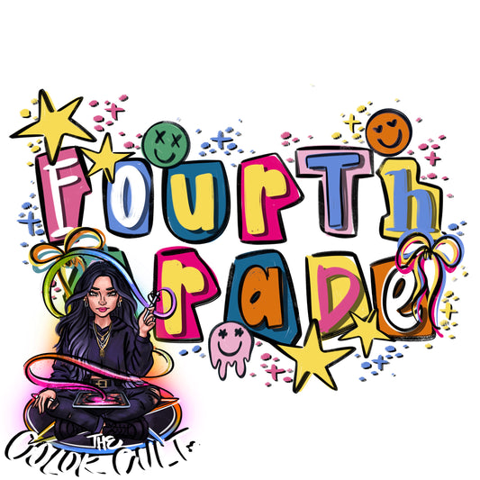 Fourth Grade Scrap PNG