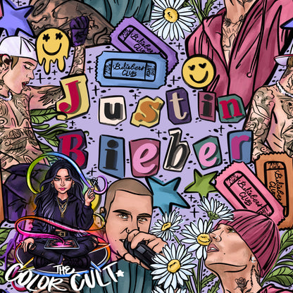 Justin Bieber Doodle 🎟️LIMITED🎟️