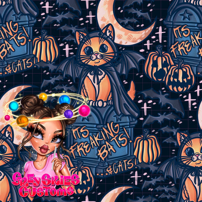Bats N Cats- Blue 🪦