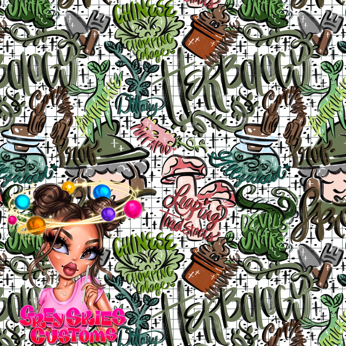 Herbology Class Doodle