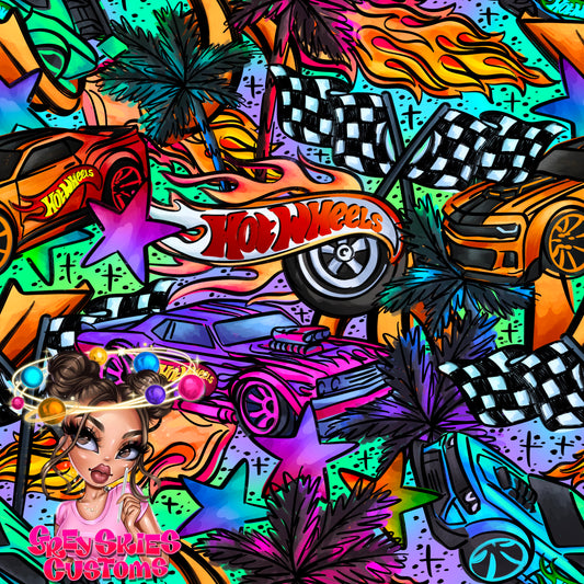 ✨LIMITED✨ Neon Wheels Doodle