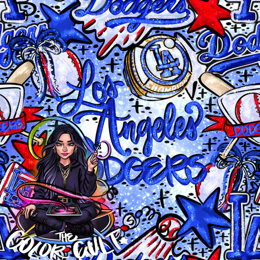 LA Doodle- Glitter