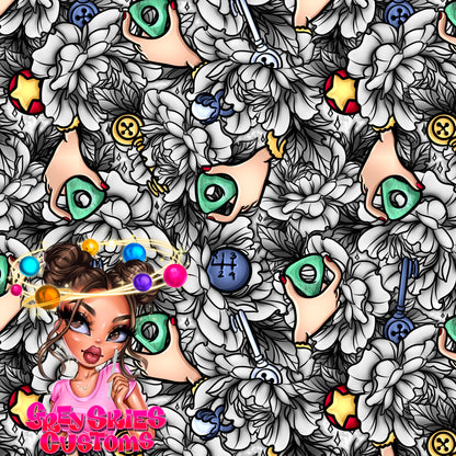 Chrome Garden Floral 🪦