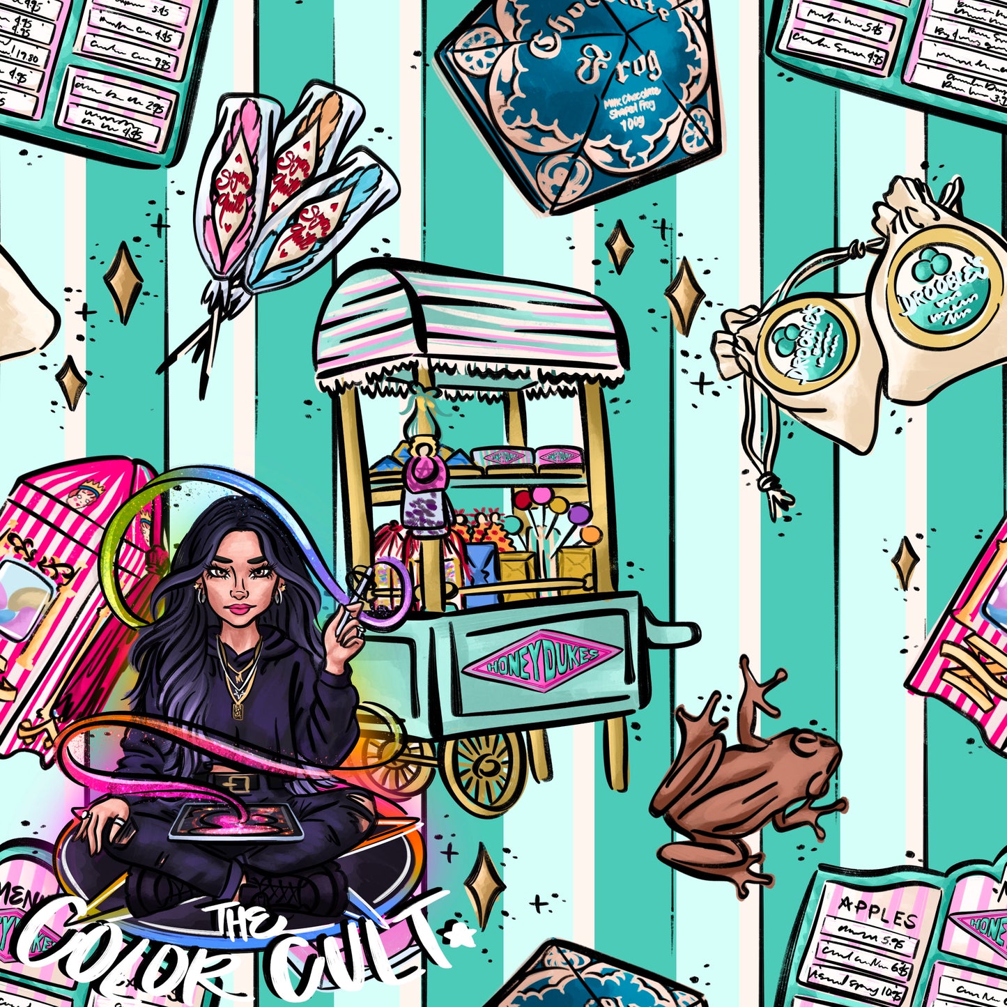 Sweet Snacks- Teal