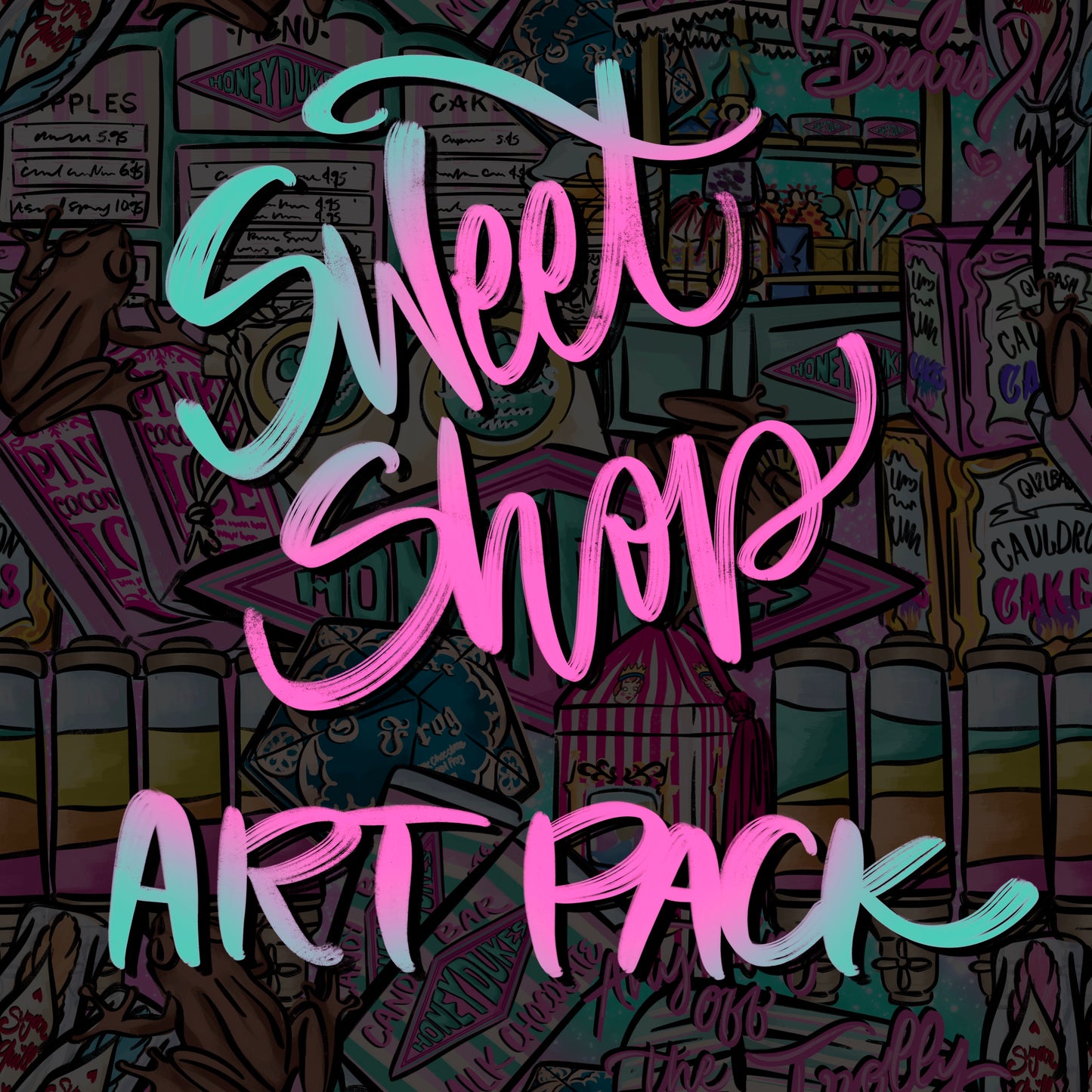 Sweet Shop Art Pack