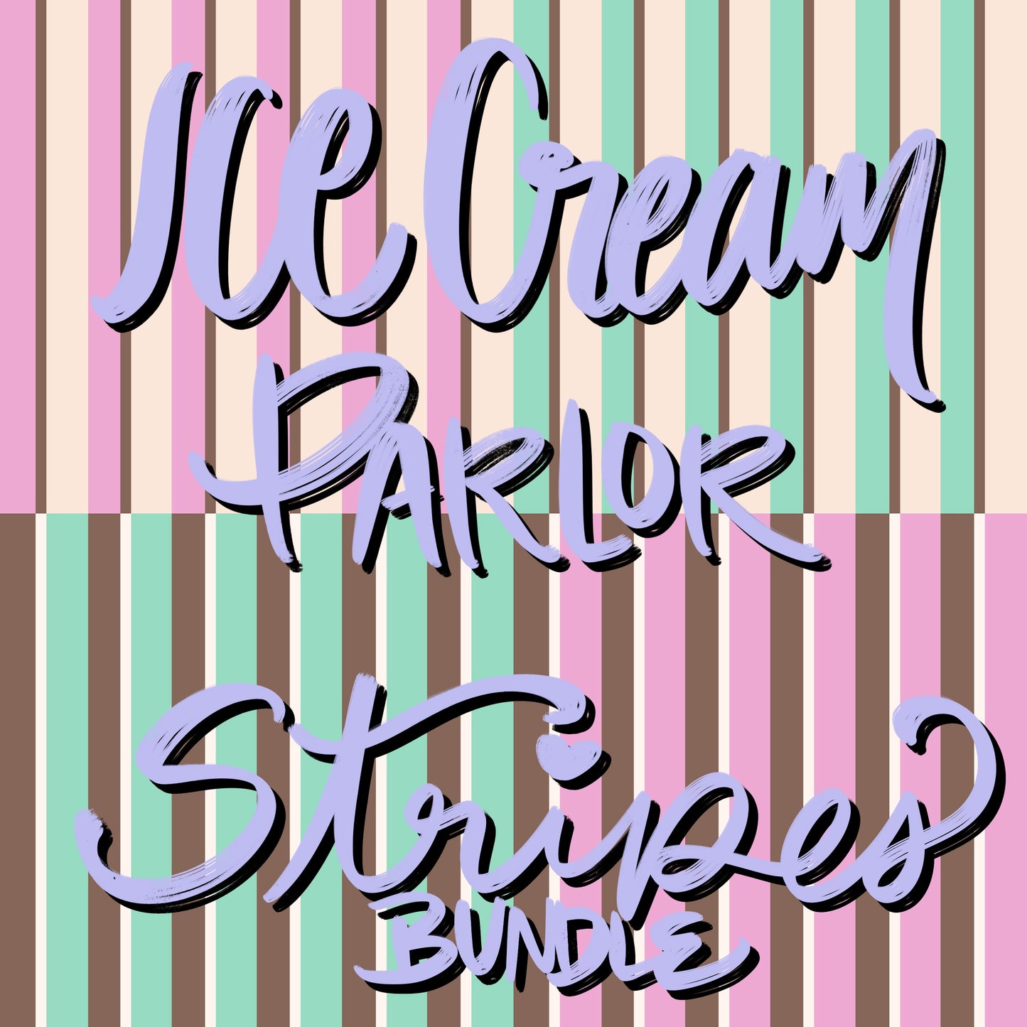 Ice Cream Parlor Stripe Coords