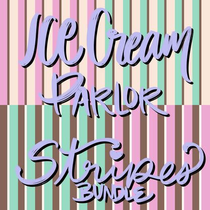 Ice Cream Parlor Stripe Coords