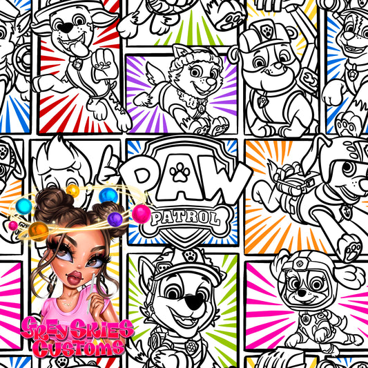 ✨LIMITED✨  Color Me Paw Comic 🪦