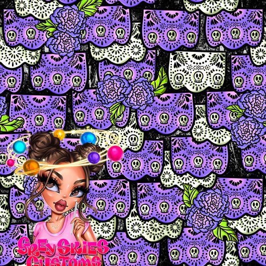 ✨LIMITED✨ 
Purple Offrenda Picado