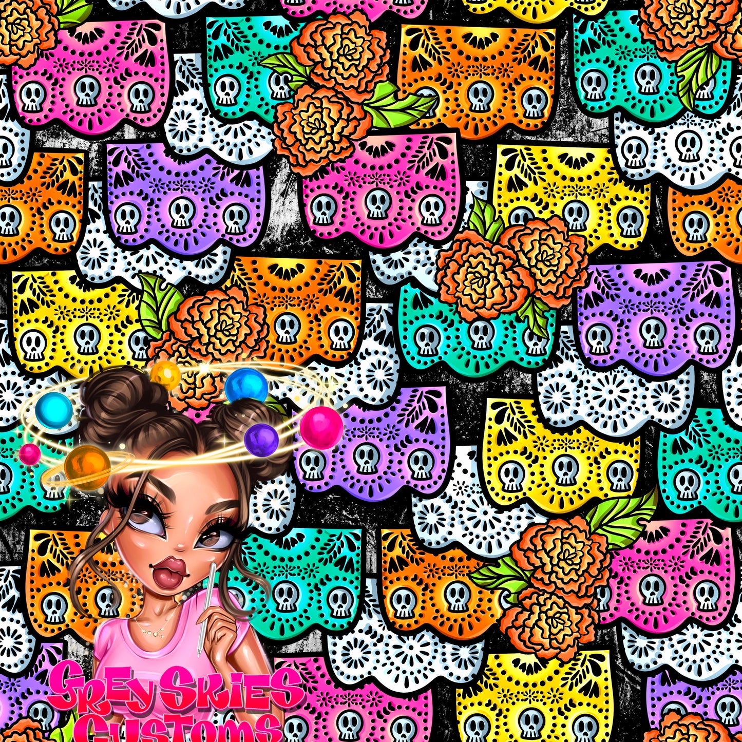 Rainbow Picado Banner
