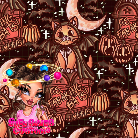Bats N Cats- Orange 🪦