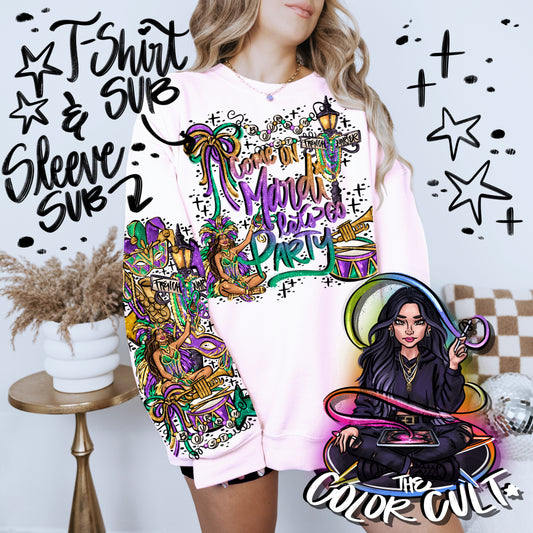 Mardi Party Tshirt PNGs