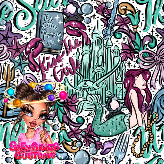 Under The Sea- White Background