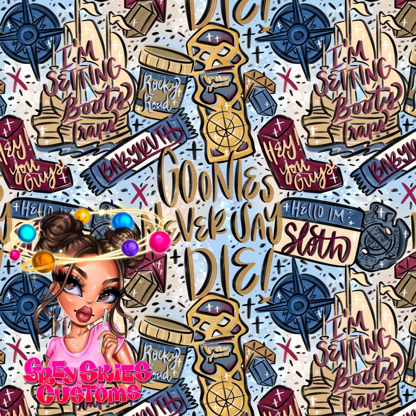 Never Say Die Doodle