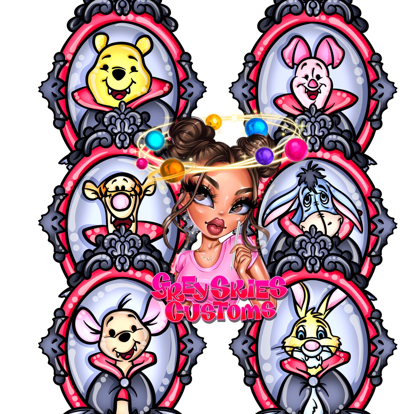 ✨LIMITED✨ 
Dracu-Pooh FRAMES 🪦