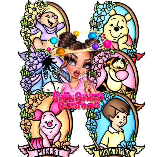 ✨LIMITED✨ 
Summer Pooh Frames PNG
