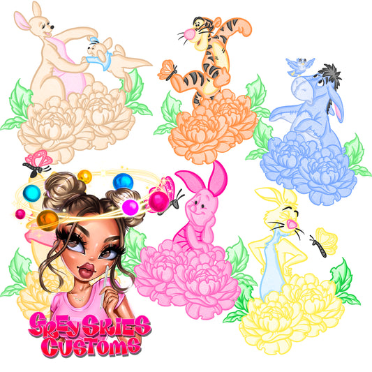 ✨LIMITED✨ 
Floral Pooh ARTWORK