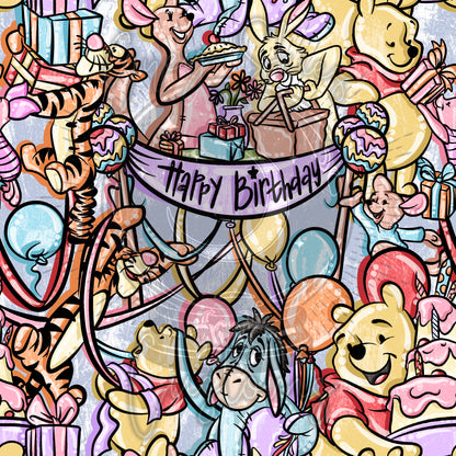 ✨LIMITED✨ Birthday Pooh Scene 🪦